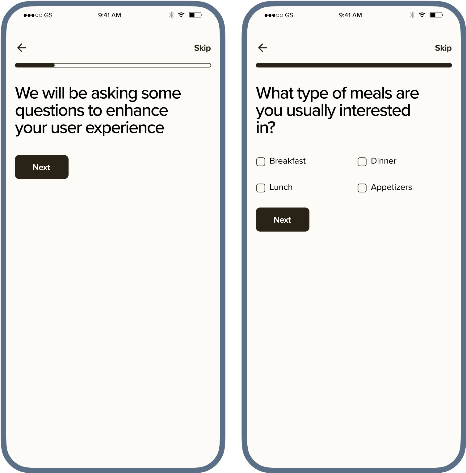Start strong, stay inspired — onboarding made effortless.